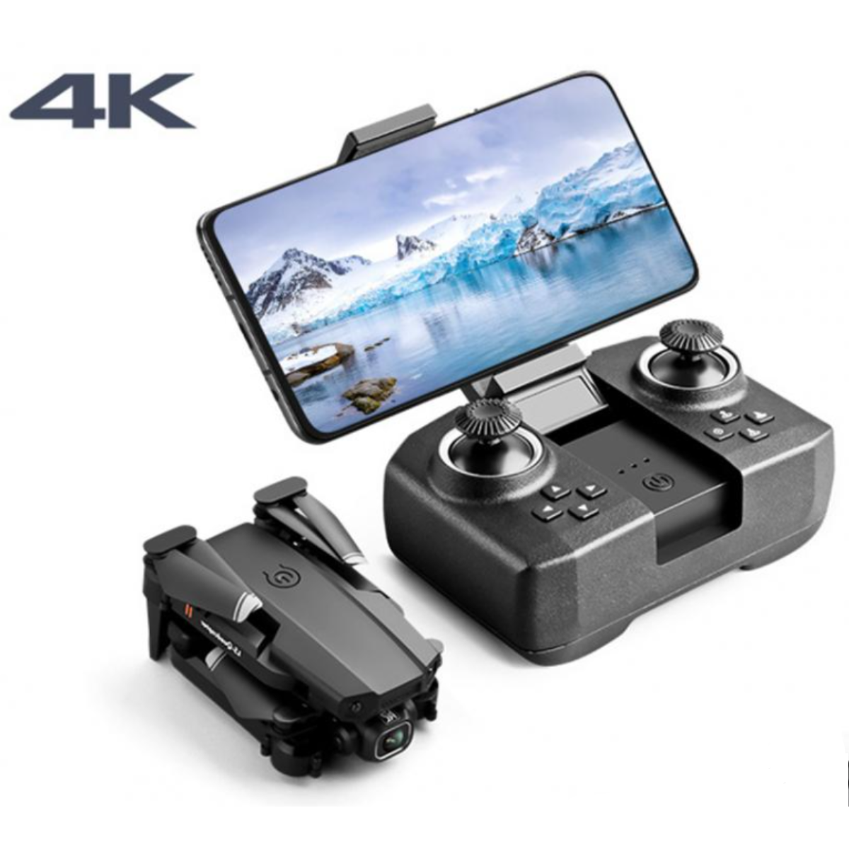 Drone Câmera HD Wifi e GPS Com Suporte Celular/HDPROX4