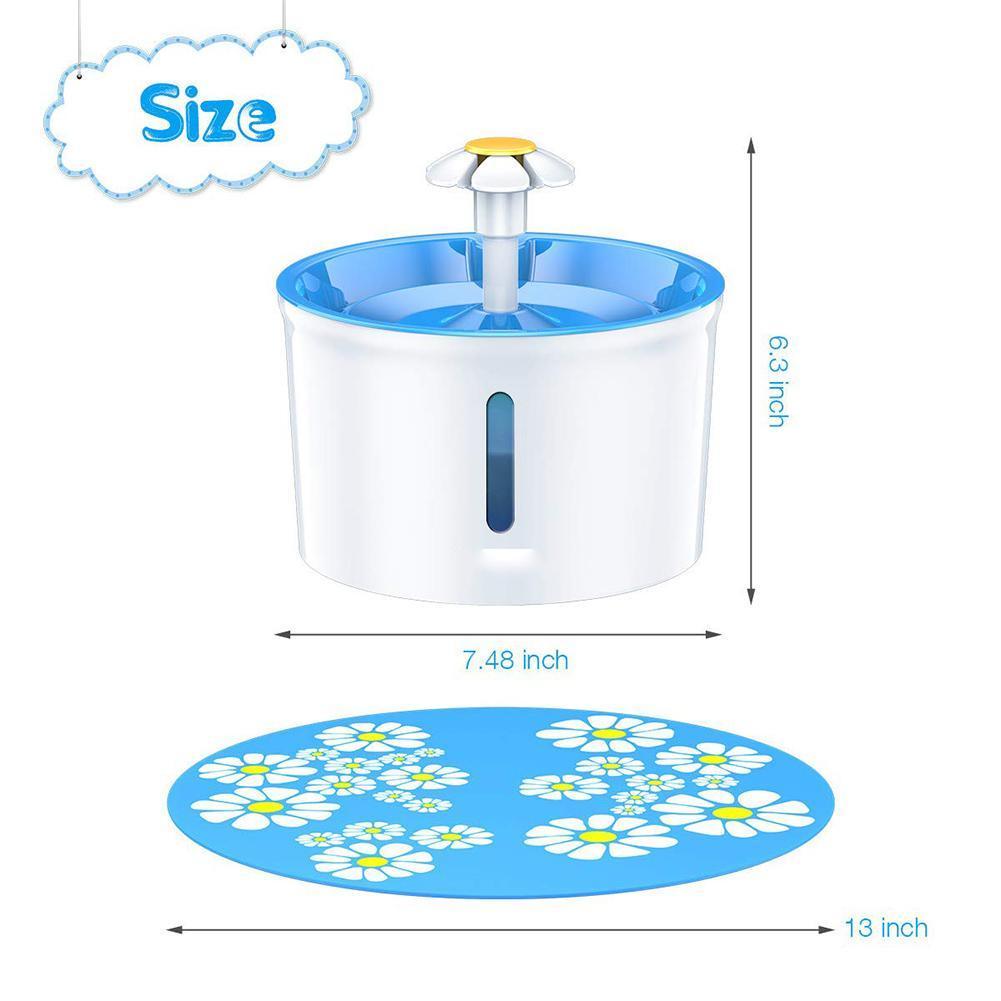 Fonte de Água Elétrica Para Pets - Redonda