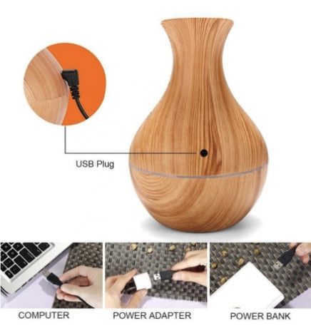 Mini humidificador de ambiente